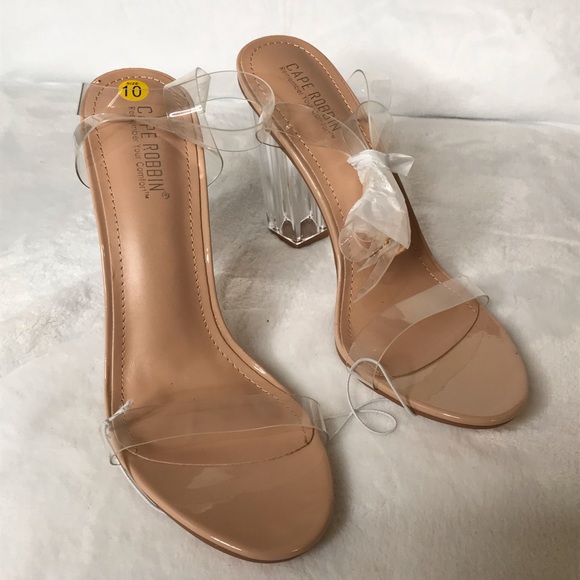 Cape Robbin nude heels - Picture 1 of 5